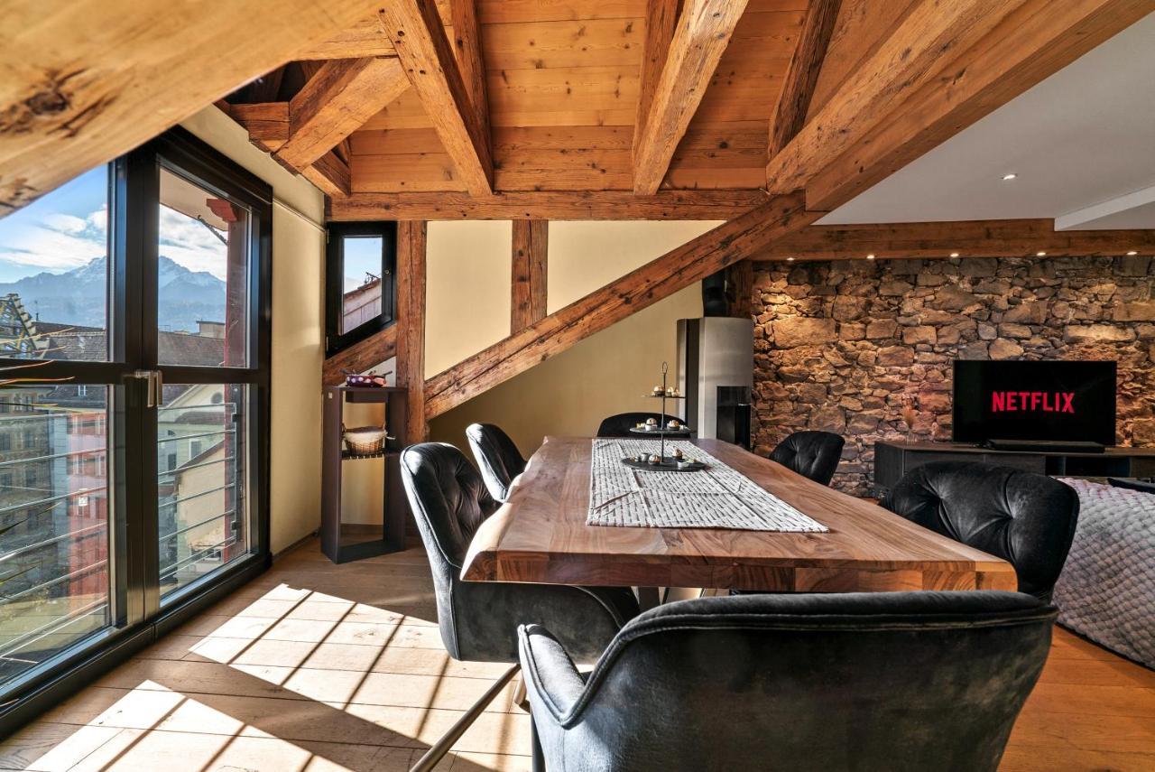 A&Y Oldtown Penthouse Loft Luzern Leilighet Eksteriør bilde