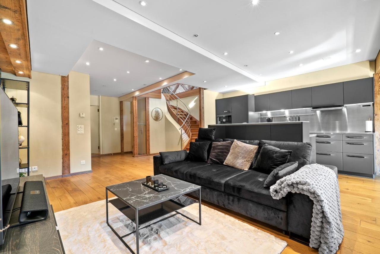 A&Y Oldtown Penthouse Loft Luzern Leilighet Eksteriør bilde