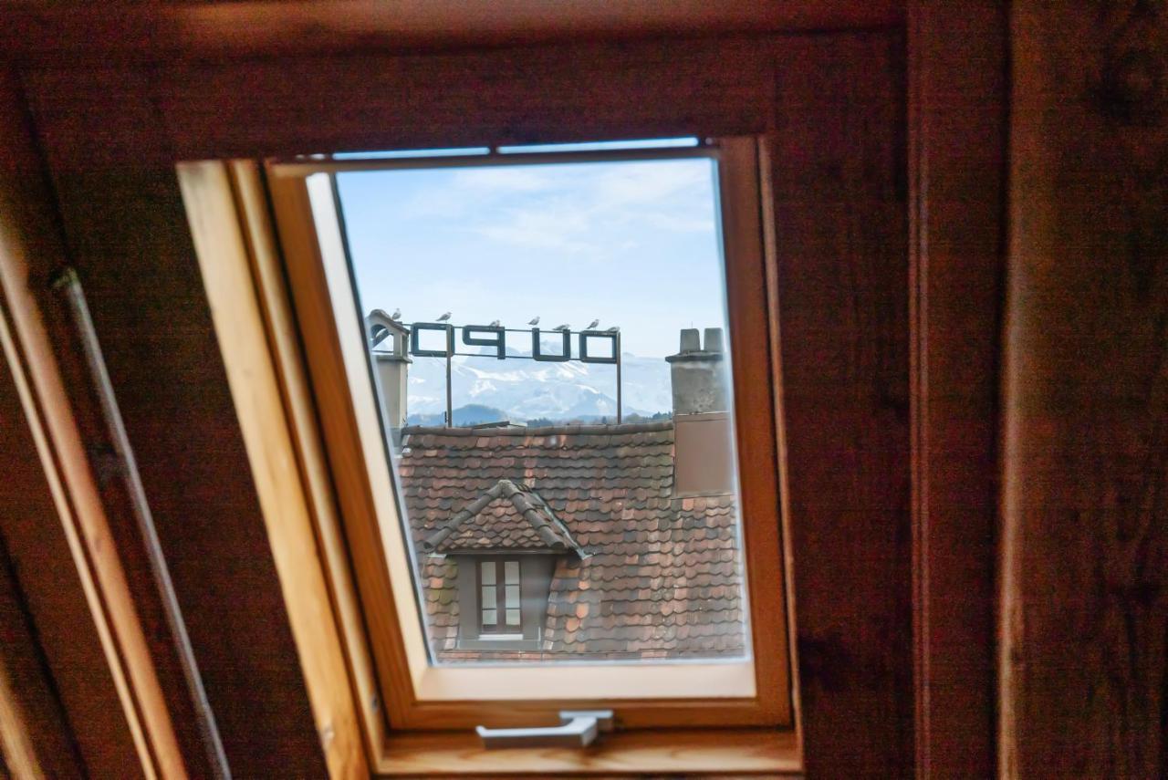 A&Y Oldtown Penthouse Loft Luzern Leilighet Eksteriør bilde