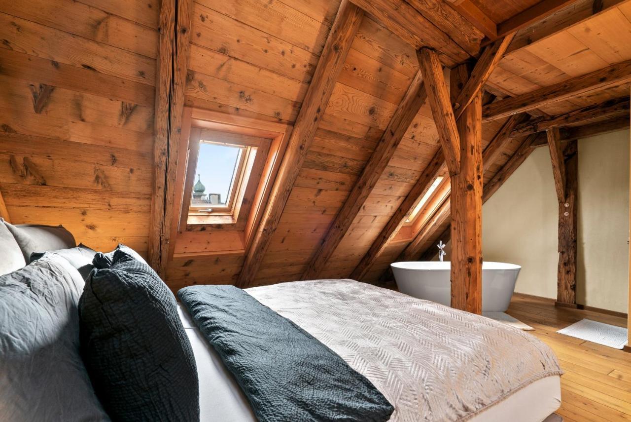 A&Y Oldtown Penthouse Loft Luzern Leilighet Eksteriør bilde
