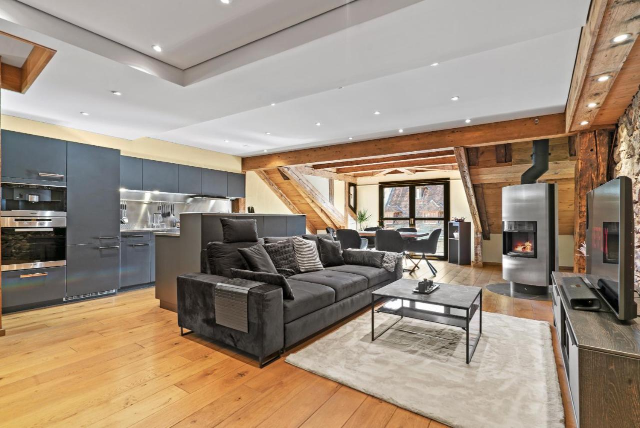 A&Y Oldtown Penthouse Loft Luzern Leilighet Eksteriør bilde